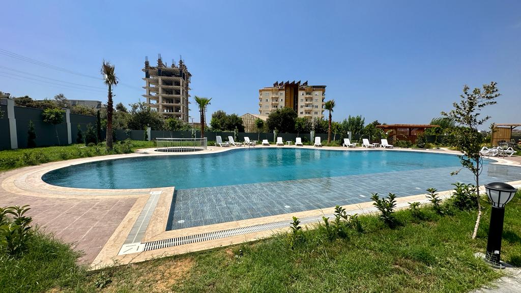 Image of 2+1 apartment with sea and mountain views in Avsallar